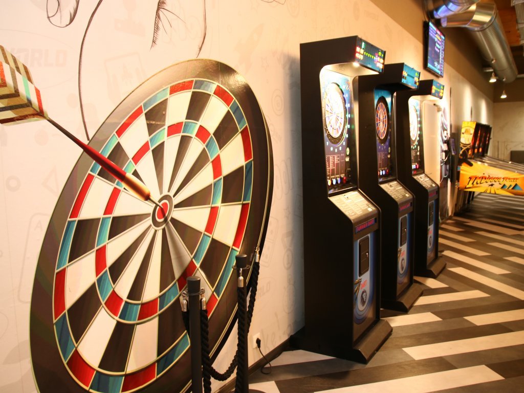 Dart in der Funworld in Hard spielen