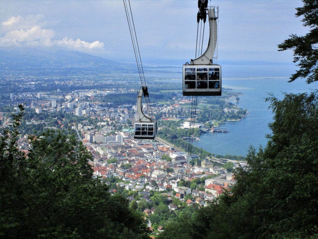 Aussichtsreiche Talwanderung vom Pfänder