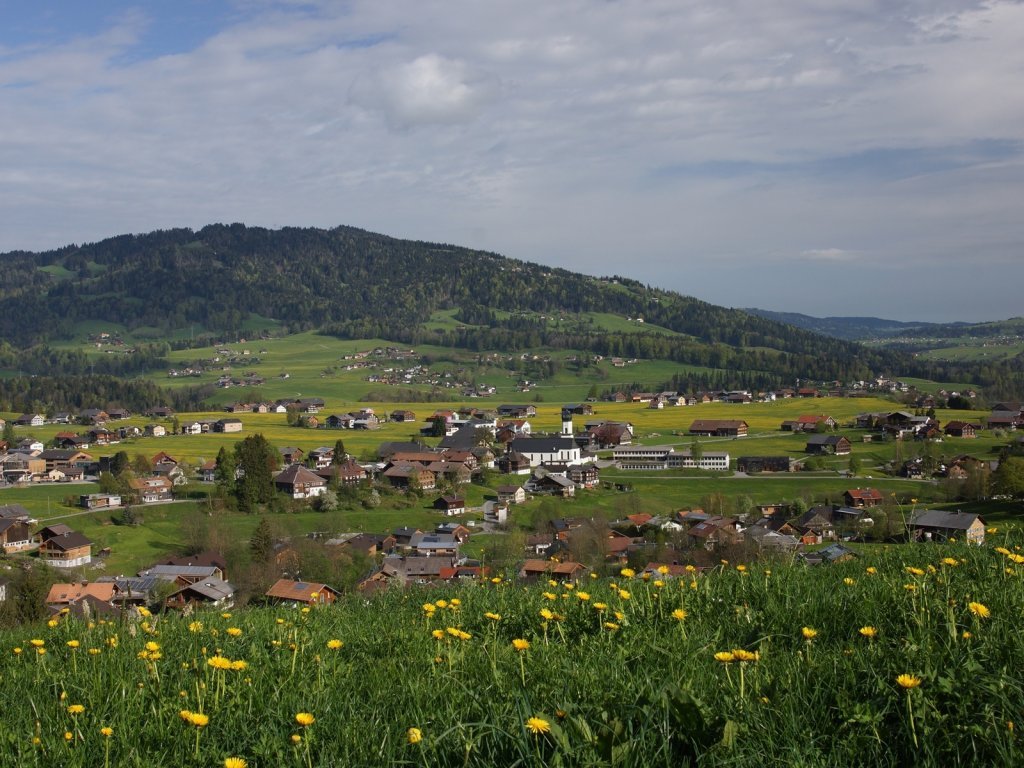 Blick auf Andelsbuch