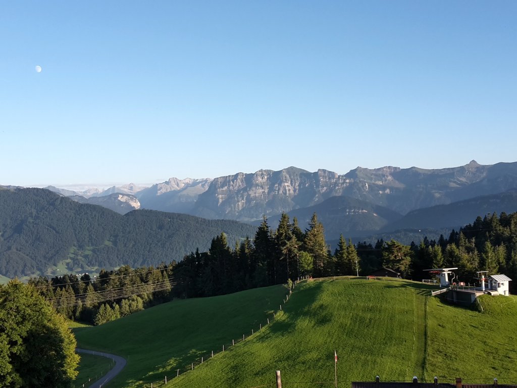 Blick vom Brüggelekopf in den Bregenzerwald