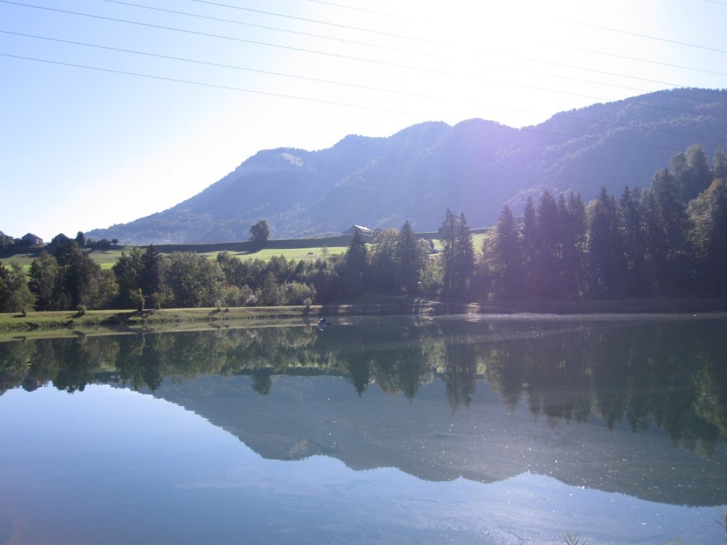 Stausee mit Blick auf die Niedere