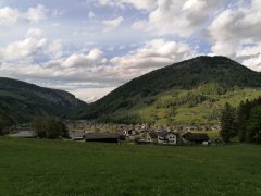 Dorfrundgang Rundum Mellau - Blick von der Prinzwies auf Mellau